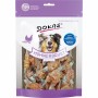 Dokas Hühnerbrust mit Fisch, 220g, Hunde-Natursnack im wiederverschließbaren Beutel.