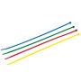 REV Ritter Kabelbinder, 100 farbige Kabelbinder (blau, grün, rot, gelb), 300x4,8mm.