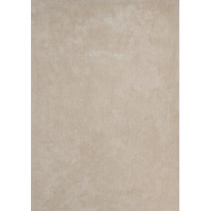 Elfenbeinfarbener Lalee Hochflorteppich Blanda, 80x150cm, aus weichem Mikro-Polyester.