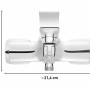 baliv Wannenarmatur WA-5080 Chrom, Aufputz-Wannenmischer mit Einhebelmischer.