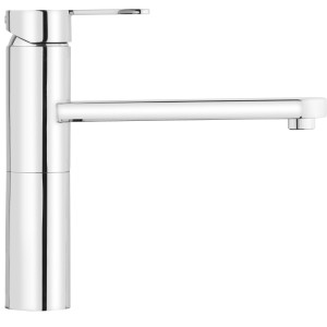 baliv Küchenarmatur KI-1020 Chrom, Einhebelmischer mit schwenkbarem Auslauf.