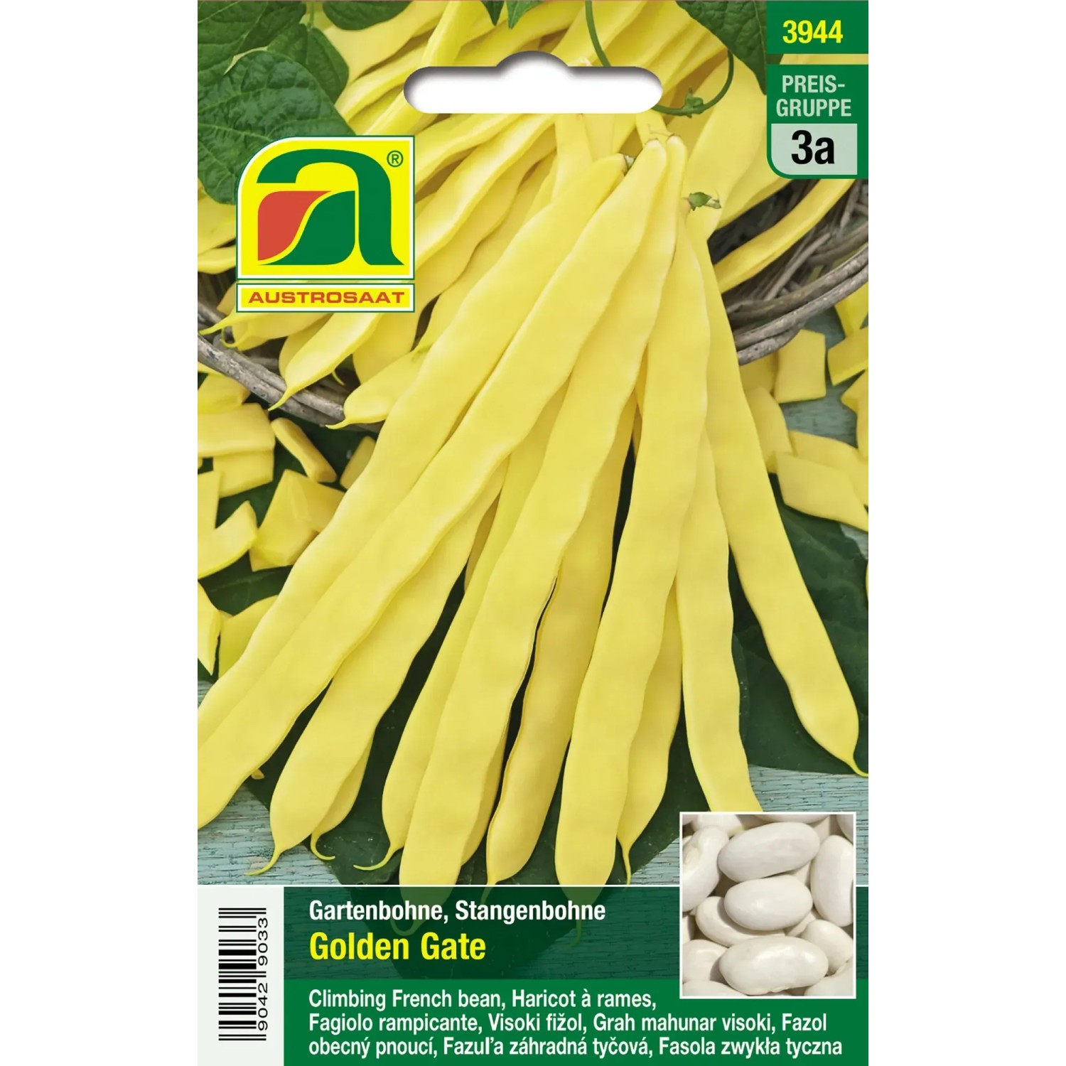 Austrosaat Saatgut Stangenbohnen "Golden Gate" Phaesolus vulgaris L. kaufen  bei OBI