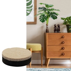 Wagner Filzpads-Set EH1345 Ø 45 mm x 15 mm Braun 2-tlg.