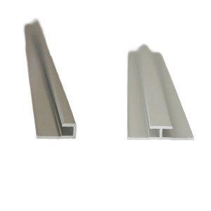 Breuer Profil-Set 1 Quick 72 mit Abschluss- und Verbindungsprofil 255 cm Chrom