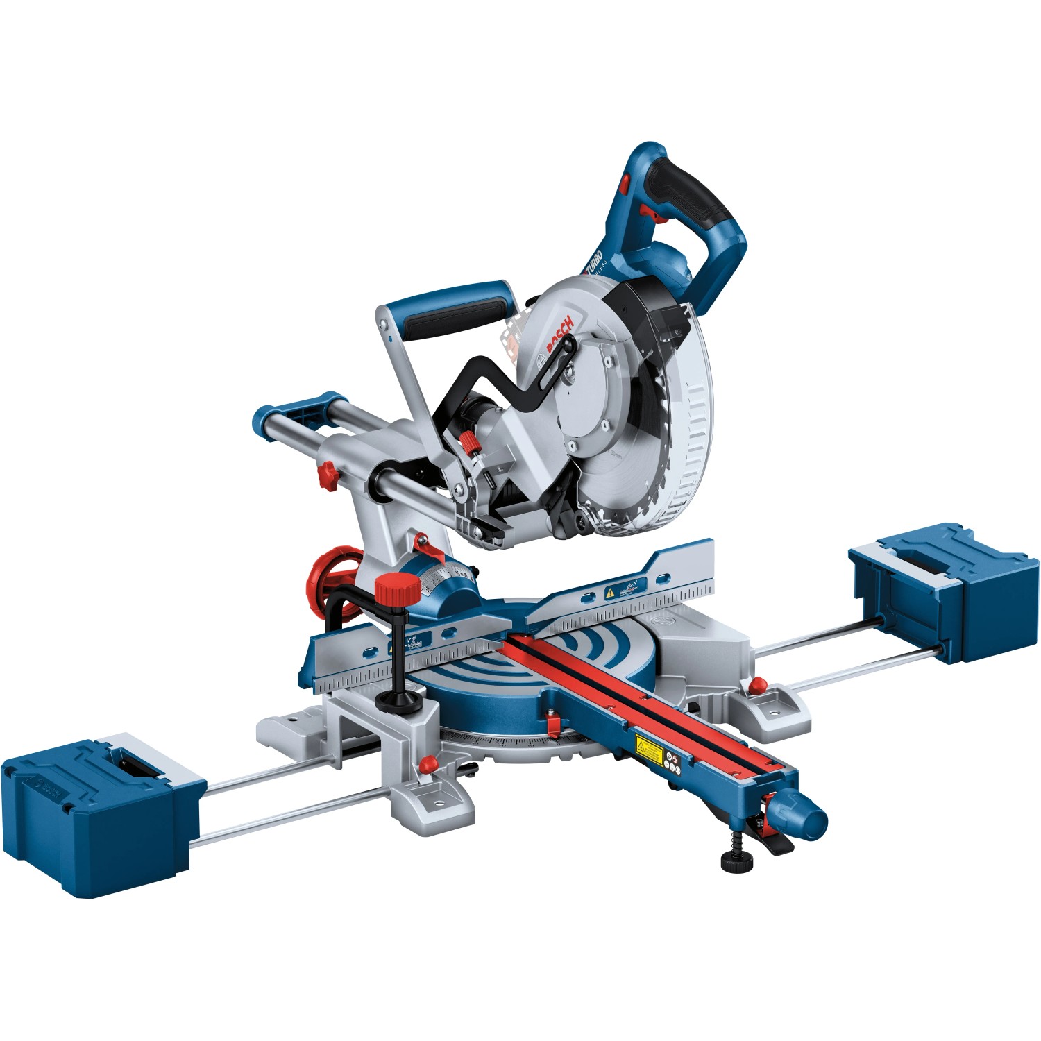 Bosch Professional GCM 18 V-216 D Akku-Kapp- und Gehrungssäge mit Zubehör.