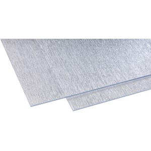 Gutta Türfüllung Polystyrol 5 mm Rinde Fein Klar Transparent 1.420 mm x 410 mm