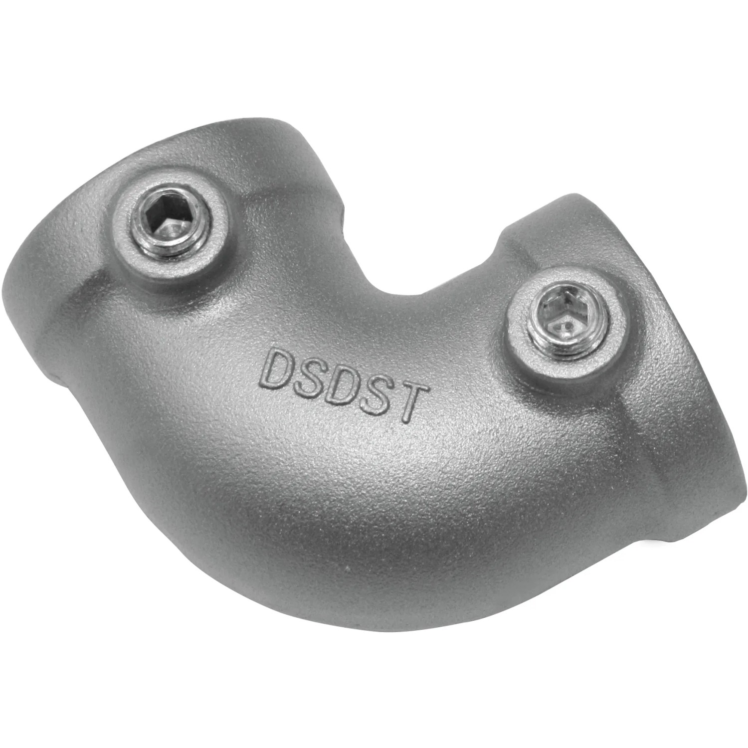 Gardinia Eckstück Industrial Home, Ø 25 mm, Silber. Eckverbinder für Stilgarnituren.