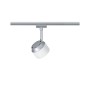 Paulmann URail LED-Spot Pane, weiß/chrom, 7,4W, 2700K, für Schienensysteme.