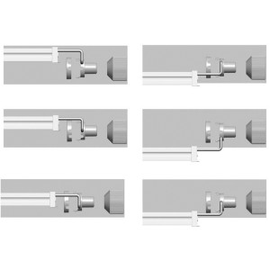 Trocal LED Retro-Fit-Kit: Adapter-Set für T5/T8 Leuchten Umbau im Aquarium.