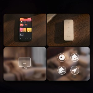 Philips Hue Festavia smartes Lichternetz: Steuerung per App, Dimmer, Sprachbefehl und Automatisierung des Lichts.