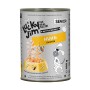 Lucky Jim Hunde-Nassfutter Senior Huhn, 400g Dose für ältere Hunde.
