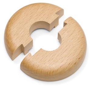 Living by Haro Heizkörperrosette Buche, 19 mm, für Laminat & Parkett.