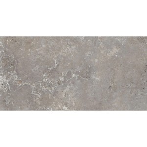 Feinsteinzeug Bodenfliese Camarque gris, 60x120 cm, matte Steinoptik für Innen- und Außenbereich.