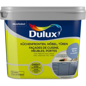 Dulux Fresh Up Möbellack Denim Blue, glänzend, für Küchen, Möbel und Türen.