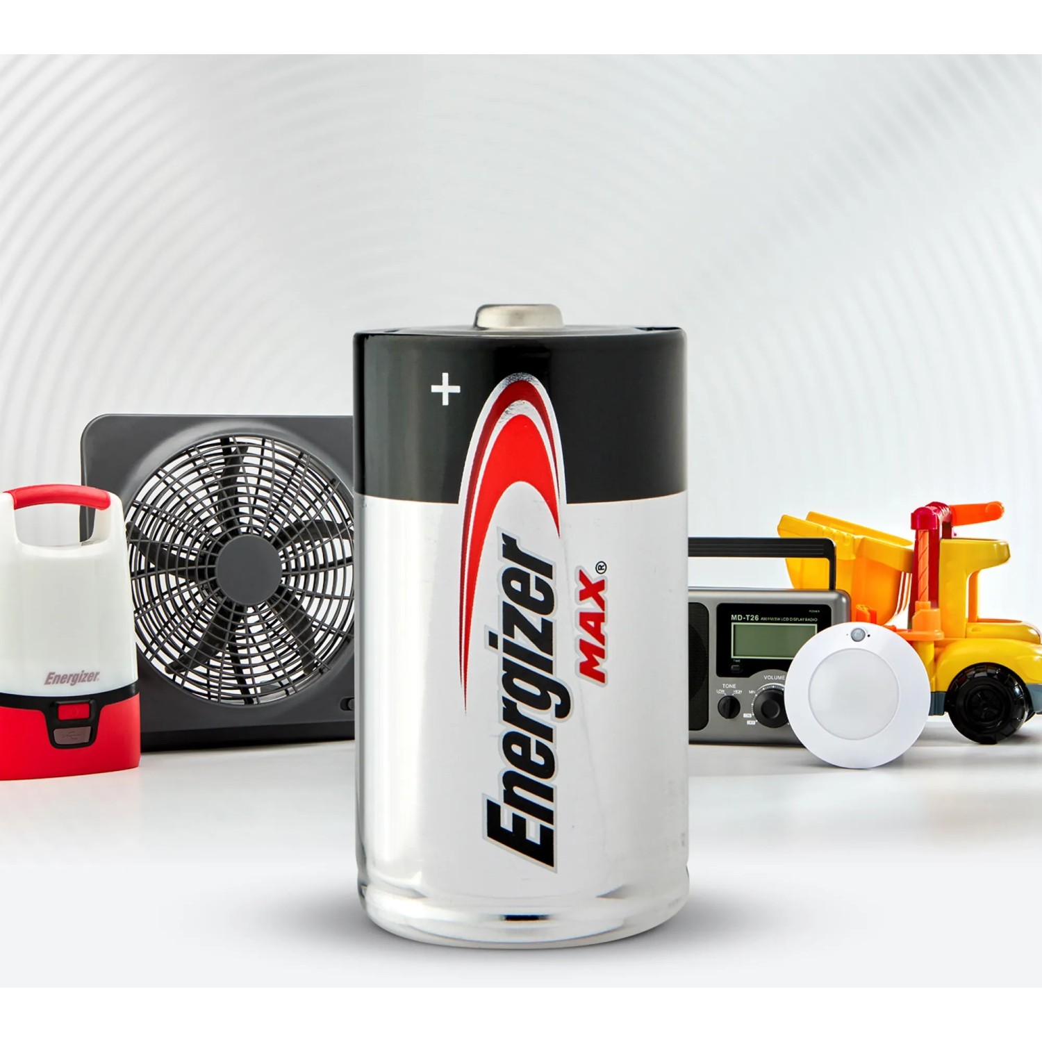 Energizer Max D Mono Batterie, 2er-Pack. Alkali-Batterie für Geräte des täglichen Bedarfs.