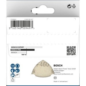 Bosch Schleifblatt Pro für Dreieckschleifer 93 mm 10-teilig