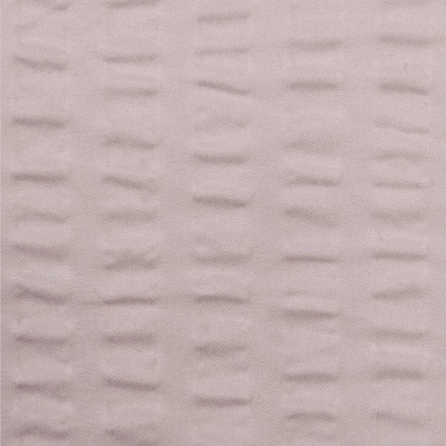 Detailansicht der taupefarbenen Beautissu Seersucker Bettwäsche mit typischer Textur.