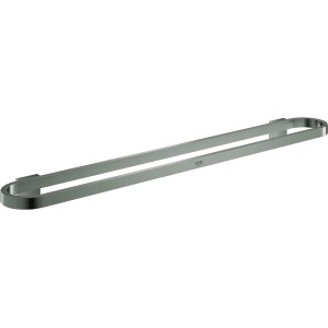 Grohe Selection Badetuchhalter, 600 mm, Hard Graphite gebürstet, aus Metall.