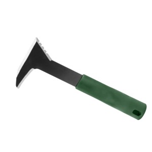 Steuber Fugenkratzer Grün zum Reinigen von Terrassen und Gartenplatten.