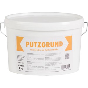 Weißer Eimer Nona Putzgrund, 8 kg, für Grundierungen und Fleckenisolierungen.