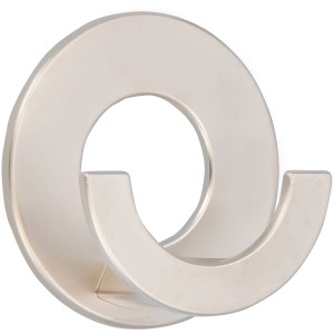 Siro Haken 2332, selbstklebend, nickelfarben matt, Ø 60 mm.