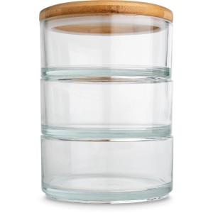 Ooni Stapelgefäß-Set Bamboo Transparent