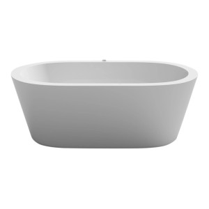 Jet-Line Whirlpool Indoor Spa Badewanne LUCA Weiß 170x80x58 cm Freistehend