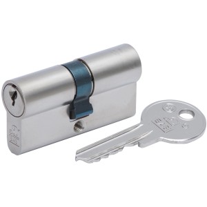 Schließanlage: Profilzylinder mit Schlüssel für erhöhte Sicherheit.