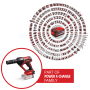 Einhell Akku-Druckreiniger Hypresso 18/24-1 mit Power X-Change Akku und Zubehör im Set.