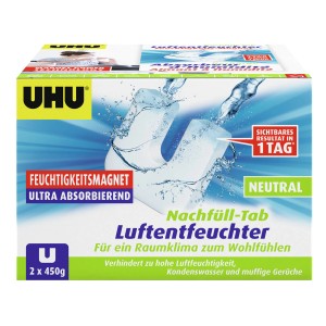 UHU Luftentfeuchter Magnet-Tabs 2x 450 g