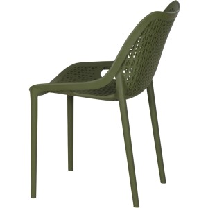 Siena Garden Stapelsessel District in Olive: Gartenstuhl aus robustem, recycelbarem Material.