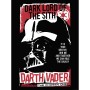 Komar Wandbild Star Wars Darth Vader, rotes Poster mit dem dunklen Lord der Sith.