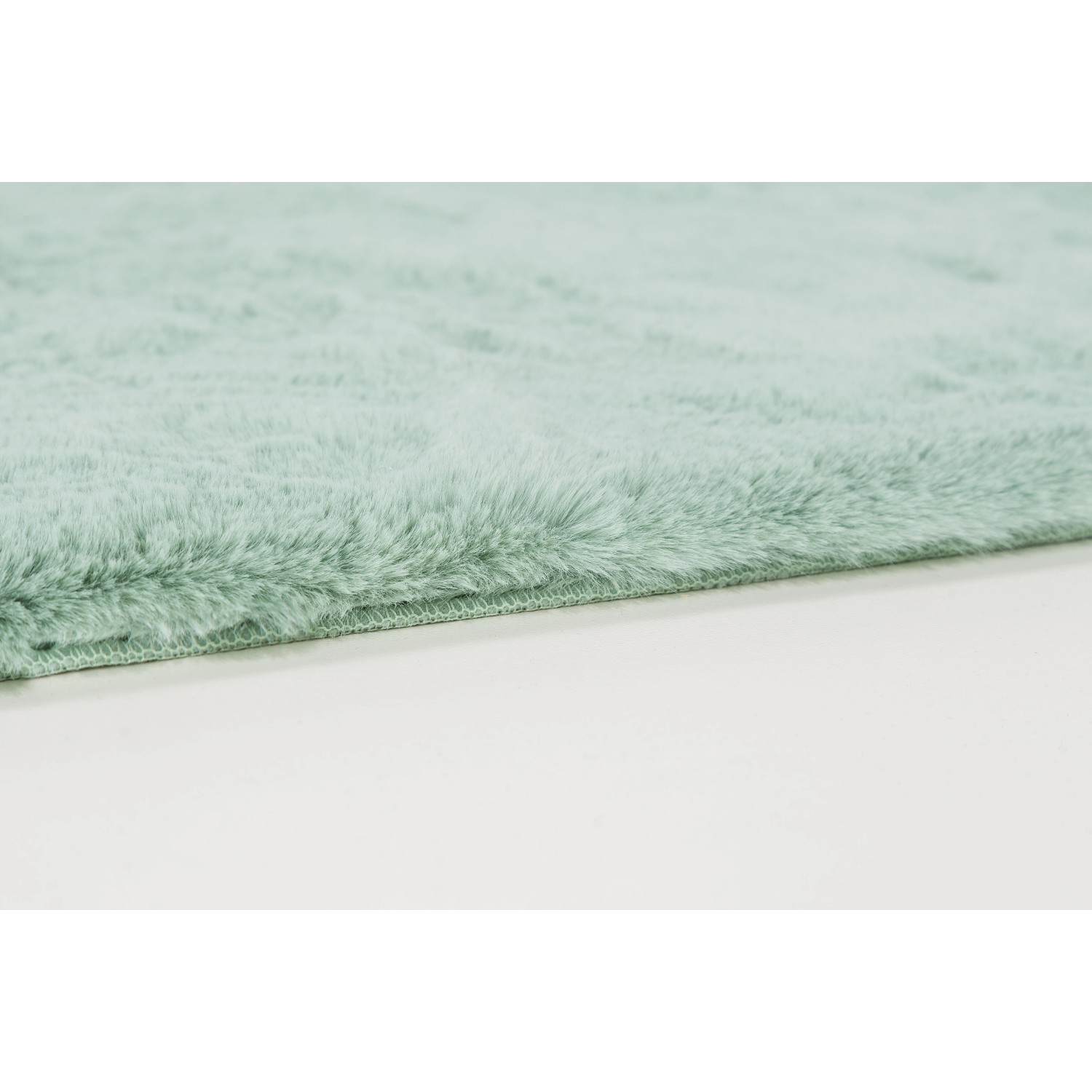 Mintfarbener Schöner Wohnen Badteppich Bali, 60x90 cm, kuschelig und weich.