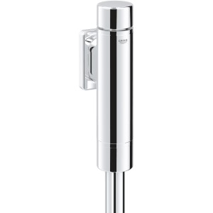 Grohe Rondo A.S. Druckspüler für WC, verchromt, zur Betätigung der WC-Spülung.
