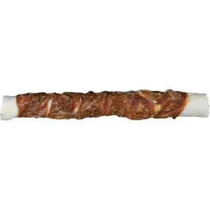Jollypaw Kaurolle Ente, 17cm, Hundesnack aus Rinderhaut mit Entenbrust ummantelt.