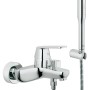 Grohe Eurosmart C Wannenbatterie mit Brausegarnitur, verchromt.