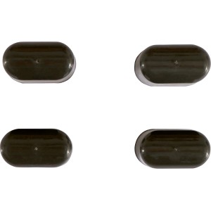 Fußkappen für Gartenbank Sacramento II 4 Stück