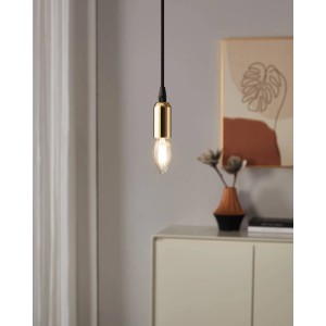 Eglo E14 LED Leuchtmittel in Kerzenform, 4W, warmweißes Licht. Energiesparend und langlebig.