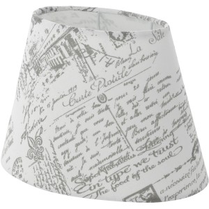 Eglo Lampenschirm mit Druck Grau 25 cm x 16 cm