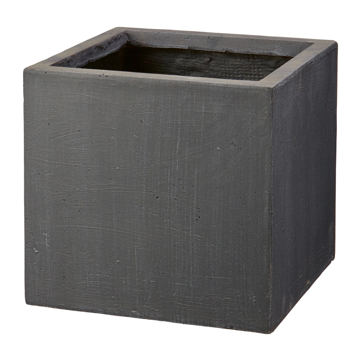 OBI Pflanztopf Carbonne 35 cm x 35 cm Anthrazit kaufen bei OBI
