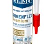 Cimsec Premium Fugenflex, zementgrau, 310ml Kartusche. Fugenmasse für Bad und Küche, mit Schimmelschutz.