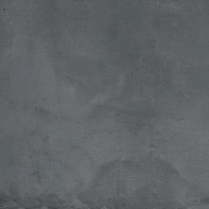 Feinsteinzeug Bodenfliese, 60,8x60,8 cm, Graphit, matte Betonoptik für Innenräume.