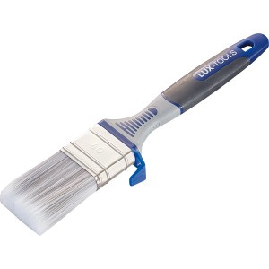 LUX Flachpinsel Lack 40 mm mit Eimerhaken, ideal zum Lackieren von Flächen.