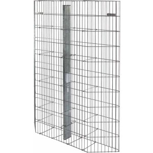 Bellissa Trapez Gabione Pronto, 150 cm hoch, Zink-Aluminium verzinkt, ideal für kreative Gartengestaltung.