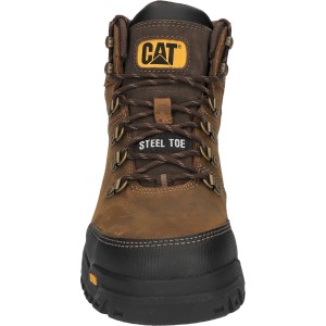 Brauner Cat Sicherheitsstiefel Framework S3, Größe 40, für sicheres Arbeiten.