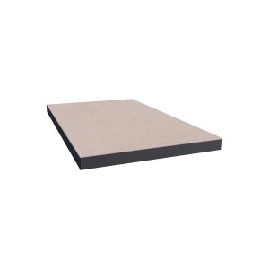 Denpanels Vertikal-Rahmen Eiche/Schwarz für Paneele, 18,7x10,7cm, FSC®-zertifiziert.