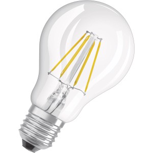 Osram LED-Leuchtmittel E27 Glühlampenform 4 W 470 lm 2er Set 10,5 x 6 cm (H x Ø)