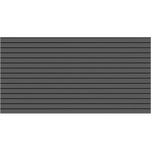 System Rhombus Anthrazit Vorgarten 180 cm x 2 cm x 90 cm