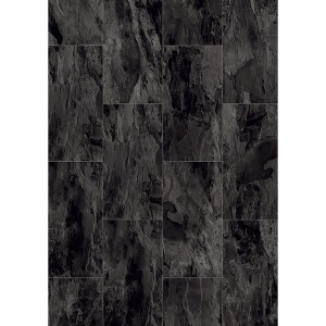 Dunkler Laminatboden in Schieferoptik, Nightfall Plus Slate, für Wohn- und Gewerberäume.