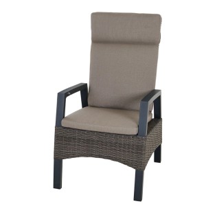 Siena Garden Sessel Move Taranto 109 x 61 x 72 cm Anthrazit Matt Charcoal Grey
